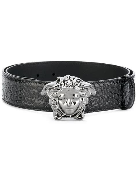 versace alligator belt|Men’s Designer Belts .